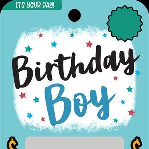 Birthday Boy - Happy Birthday Celebration Money Card Holder Unique Gift